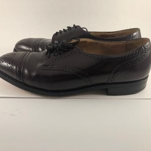 Johnston & Murphy Wingate Burgundy Men Dress Shoes